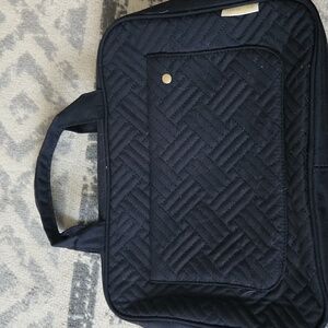 Quilted Black Door Hanging Toiletry Bag